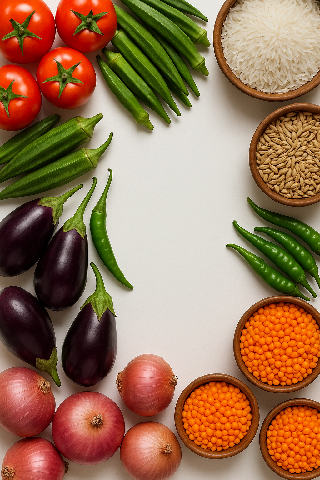 Vegetables background mobile